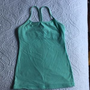 Lululemon tank- soft mint green color - Size 4